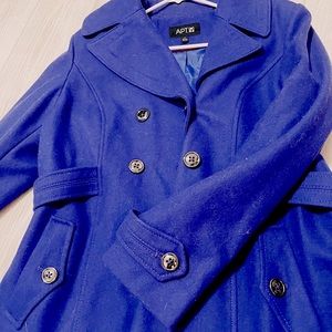 Apt 9 Royal Blue Peacoat XL
